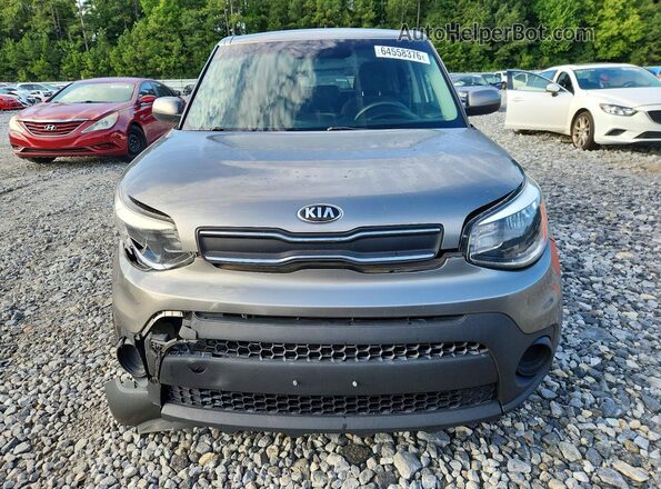 KNDJN2A29K7673008 2019 KIA SOUL Gray Вид спереду