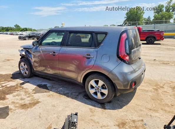 KNDJN2A29K7677091 2019 KIA SOUL Gray Trasero izquierdo