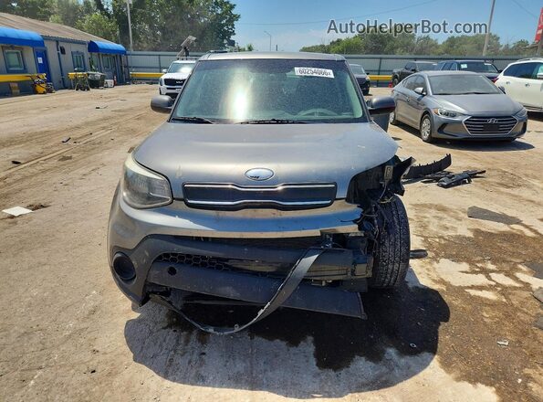 KNDJN2A29K7677091 2019 KIA SOUL Gray Vista frontal