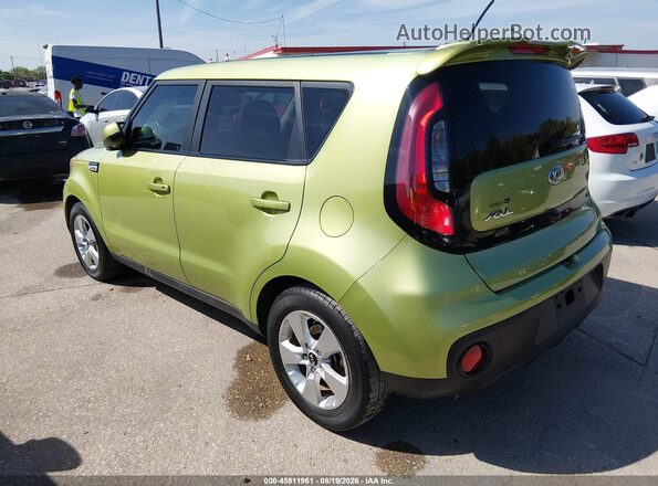 KNDJN2A29K7916610 2019 KIA SOUL Green Tył lewy