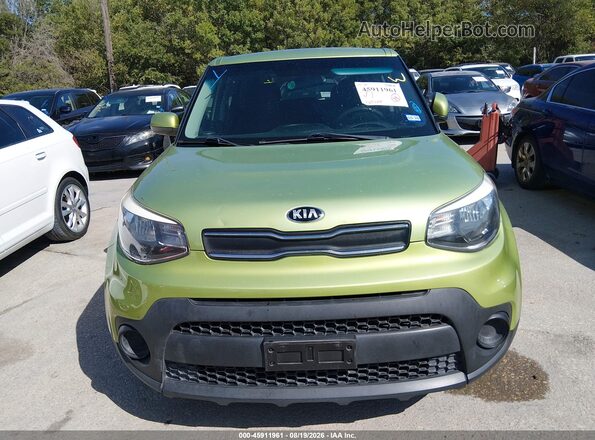 KNDJN2A29K7916610 2019 KIA SOUL Green Widok zestawu wskaźników