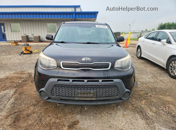 KNDJN2A2XG7306190 2016 KIA SOUL Black Դիմացի տեսք