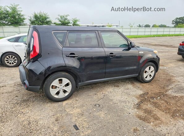 KNDJN2A2XG7306190 2016 KIA SOUL Black Հետևի աջ
