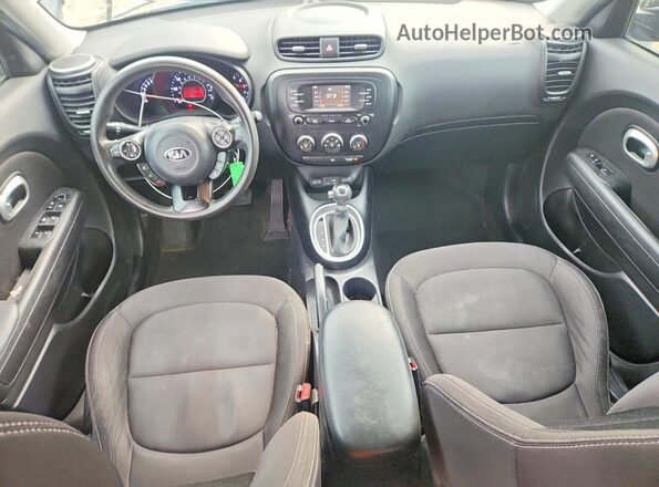 KNDJN2A2XG7306190 2016 KIA SOUL Black Առջևի վահանակի տեսք