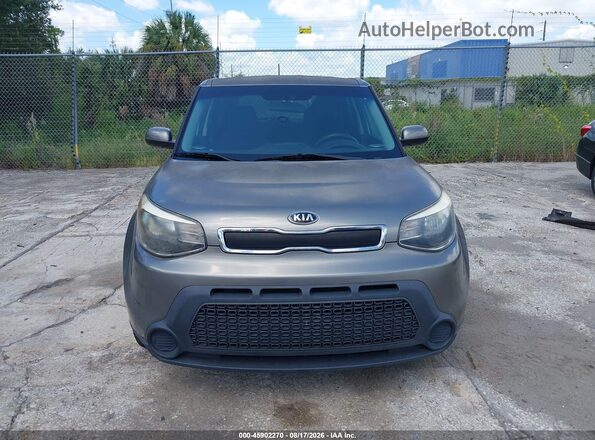 KNDJN2A2XG7308781 2016 KIA SOUL Gray წინა ხედი