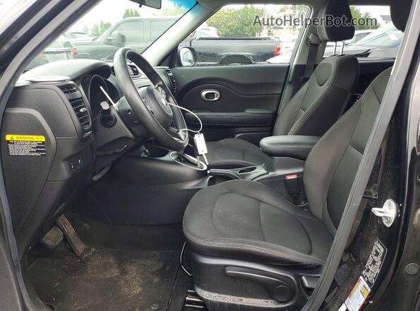 KNDJN2A2XG7371623 2016 KIA SOUL Black Vista interior delantera