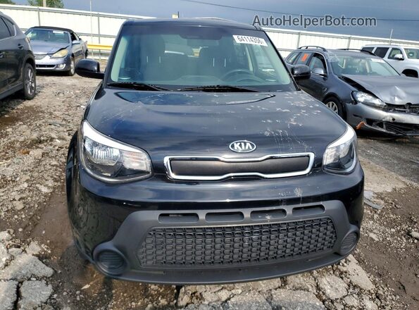 KNDJN2A2XG7371623 2016 KIA SOUL Black Vista frontal