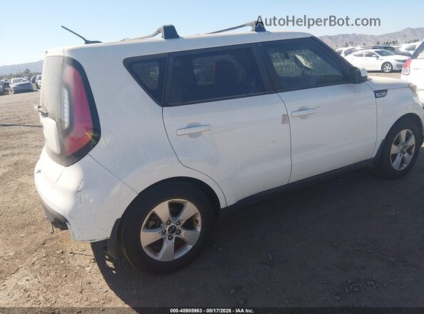 KNDJN2A2XJ7545620 2018 KIA SOUL Белый Задняя правая четверть