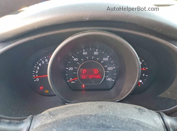 KNDJN2A2XJ7613754 2018 KIA SOUL Charcoal Widok zestawu wskaźników