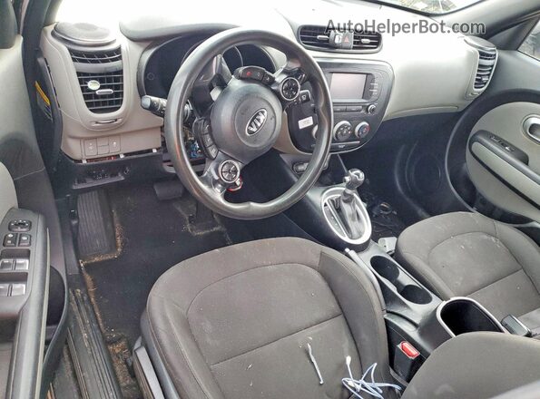 KNDJN2A2XK7003502 2019 KIA SOUL Угольный Вид панели приборов