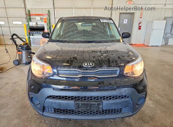 KNDJN2A2XK7013401 2019 KIA SOUL Black Front view