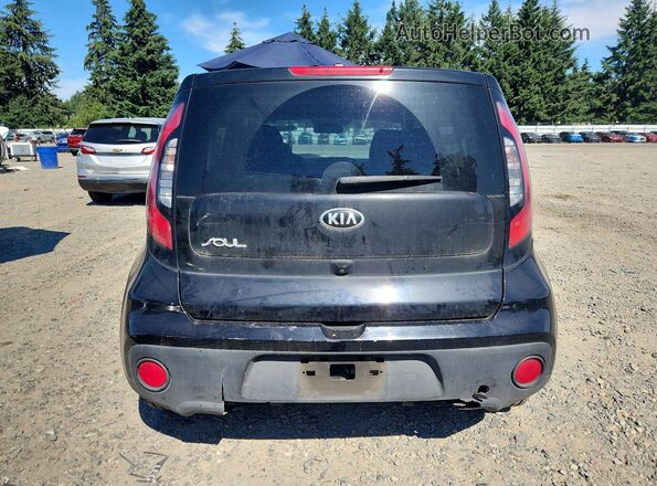 KNDJN2A2XK7677035 2019 KIA SOUL Черный Вид сзади