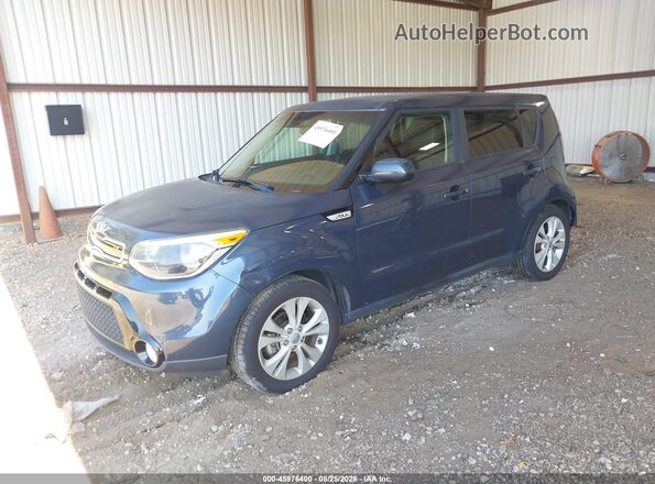 KNDJP3A50G7321985 2016 KIA SOUL Blue Առջևի ձախ երեք քառորդ տեսարան