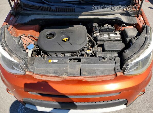 KNDJP3A50K7675675 2019 KIA SOUL Orange Вид підкапотного простору
