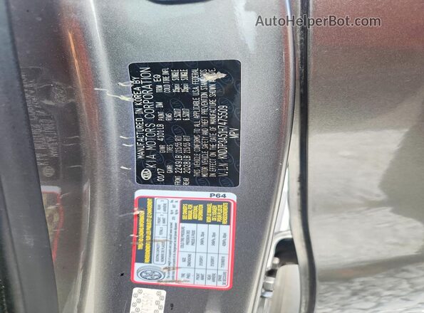 KNDJP3A51H7475509 2017 KIA SOUL Серебряный Вид подкапотного пространства