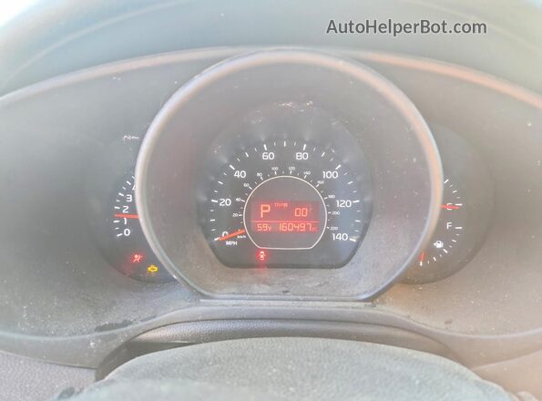 KNDJP3A51J7583473 2018 KIA SOUL Blue Вид щитка приладів