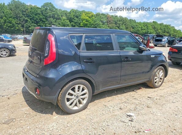 KNDJP3A52H7499740 2017 KIA SOUL Black უკანა მარჯვენა