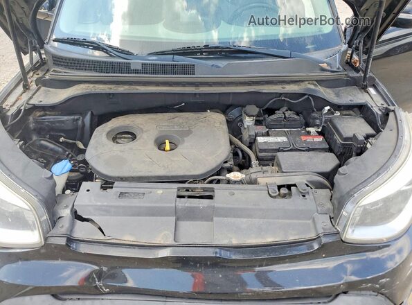 KNDJP3A52H7499740 2017 KIA SOUL Black უკანა სალონის ხედი