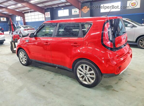 KNDJP3A53K7664458 2019 KIA SOUL Red Tył lewy