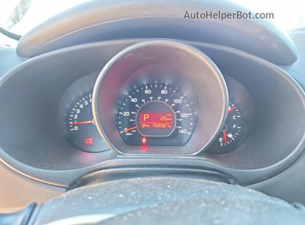 KNDJP3A55G7327121 2016 KIA SOUL Gray Սարքավորումների վահանակի տեսք