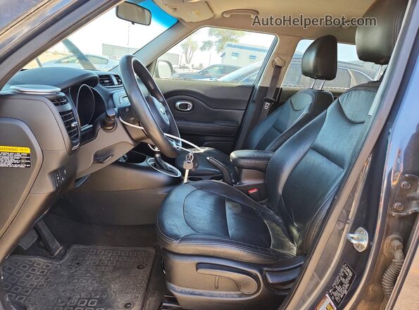 KNDJP3A55G7327121 2016 KIA SOUL Gray Սալոնի դիմացի տեսք