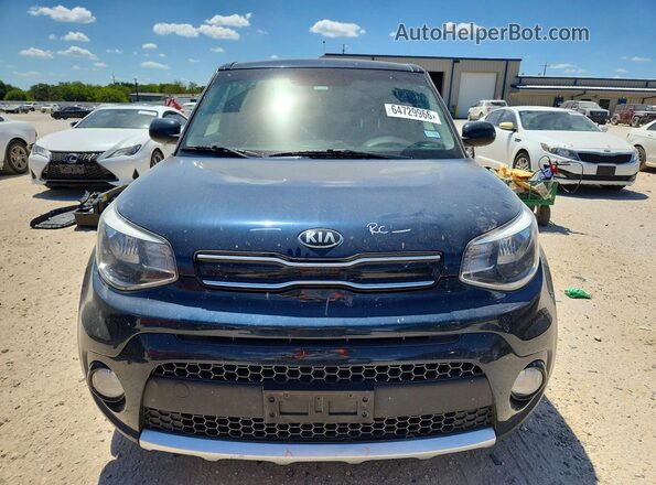 KNDJP3A55H7444098 2017 KIA SOUL Blue Widok z przodu
