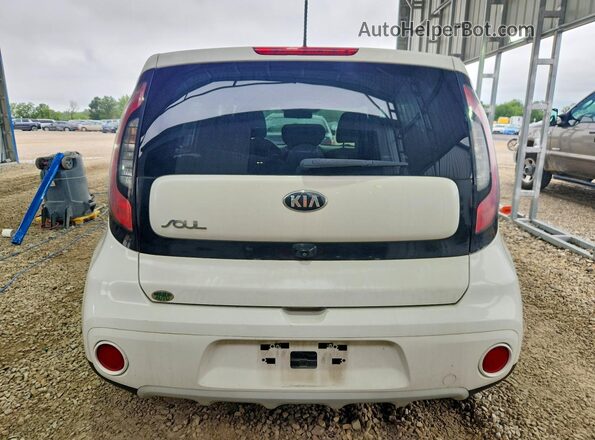 KNDJP3A55K7672741 2019 KIA SOUL Белый Вид сзади