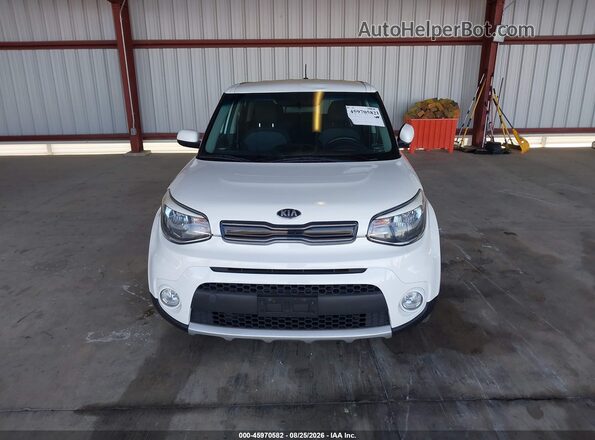 KNDJP3A56J7529666 2018 KIA SOUL Белый Вид щитка приборов