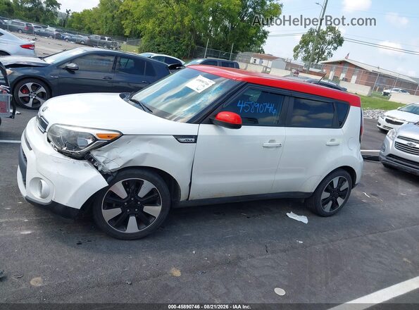 KNDJP3A56K7655950 2019 KIA SOUL White Widok wnętrza 360 stopni