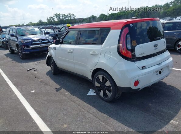 KNDJP3A56K7655950 2019 KIA SOUL White Tył lewy