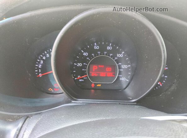 KNDJP3A56K7690794 2019 KIA SOUL White Սարքավորումների վահանակի տեսք
