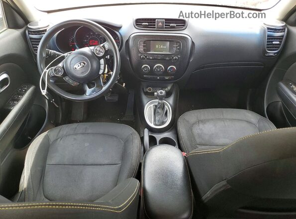 KNDJP3A58G7241916 2016 KIA SOUL Серый Вид панели приборов