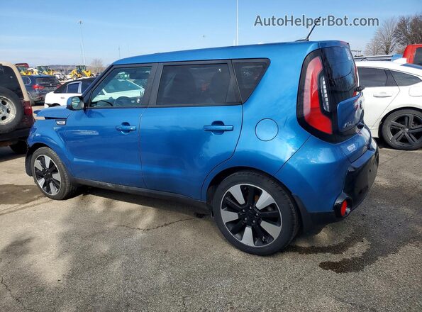 KNDJP3A59G7344665 2016 KIA SOUL Blue Հետևի ձախ