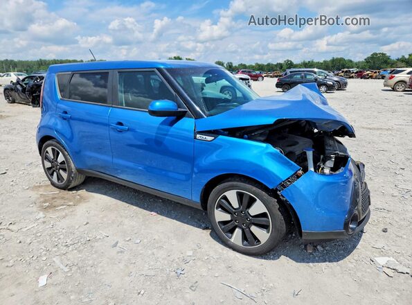 KNDJP3A5XG7396922 2016 KIA SOUL Blue Delantero derecho