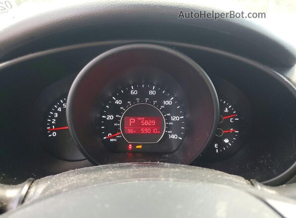 KNDJP3A5XK7690121 2019 KIA SOUL Red ხელსაწყოთა პანელის ხედი