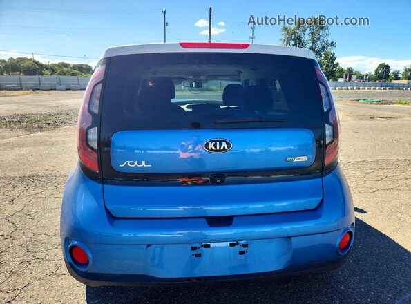 KNDJP3AE2G7017265 2016 KIA SOUL Blue Vista trasera