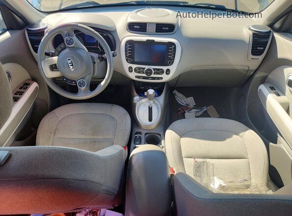 KNDJP3AE2G7017265 2016 KIA SOUL Blue Vista del salpicadero