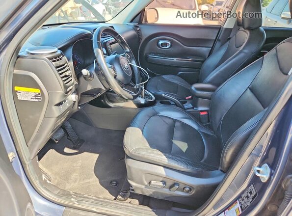 KNDJX3A59G7280921 2016 KIA SOUL Gray Սալոնի դիմացի տեսք