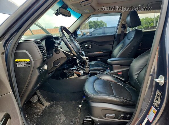 KNDJX3A5XG7283617 2016 KIA SOUL Blue Սալոնի դիմացի տեսք
