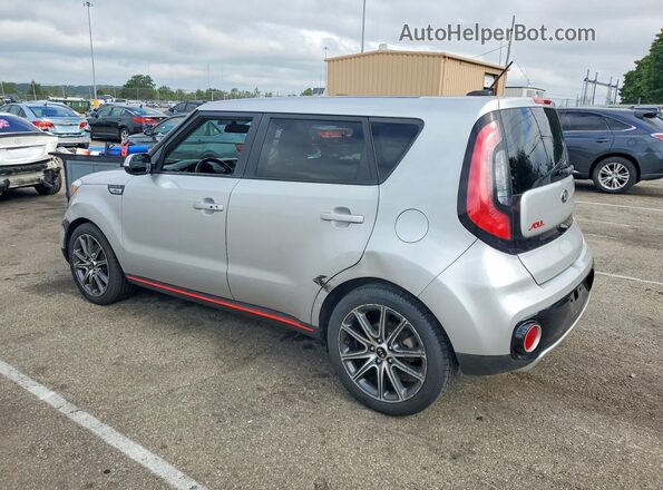 KNDJX3AA0J7568458 2018 KIA SOUL Silver Հետևի ձախ
