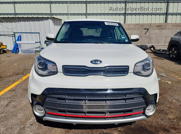 KNDJX3AA4H7484332 2017 KIA SOUL White წინა ხედი