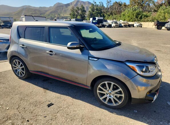 KNDJX3AA4J7540436 2018 KIA SOUL Gray წინა მარჯვენა