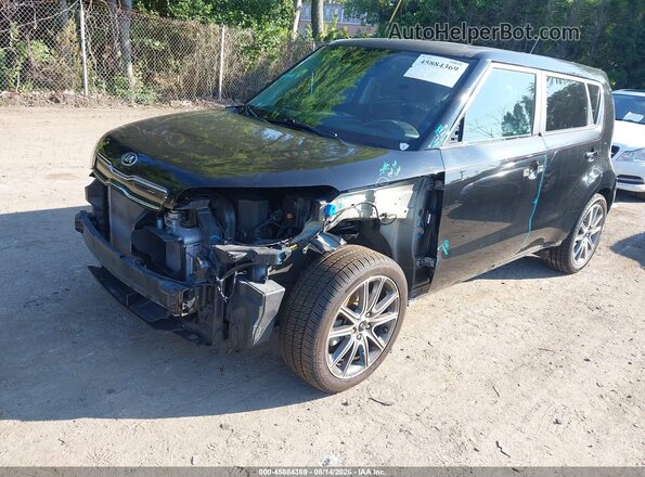 KNDJX3AA4J7899348 2018 KIA SOUL Черный Передняя левая четверть
