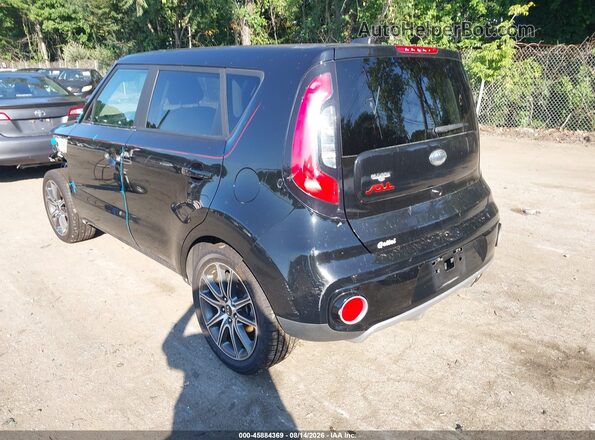 KNDJX3AA4J7899348 2018 KIA SOUL Черный Задняя левая четверть