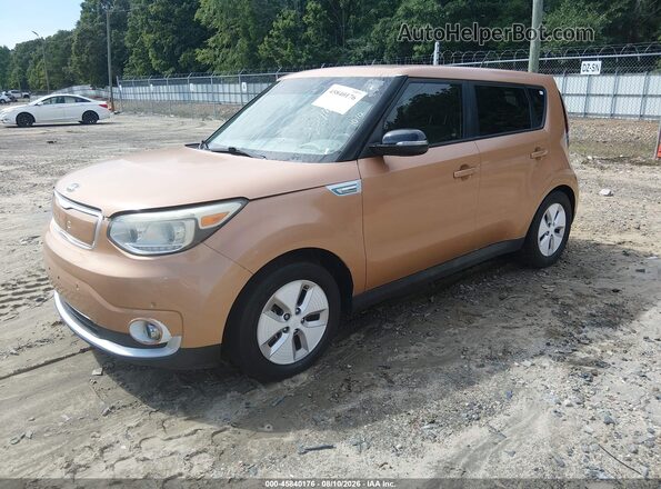 KNDJX3AE2G7005505 2016 KIA SOUL EV Brown Przód lewy