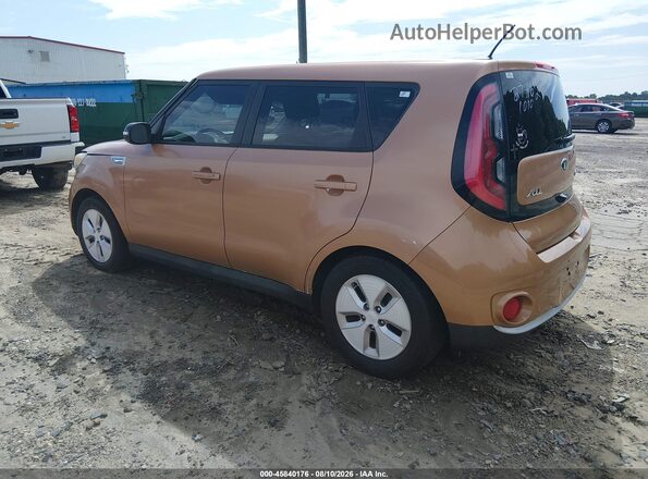 KNDJX3AE2G7005505 2016 KIA SOUL EV Brown Tył lewy