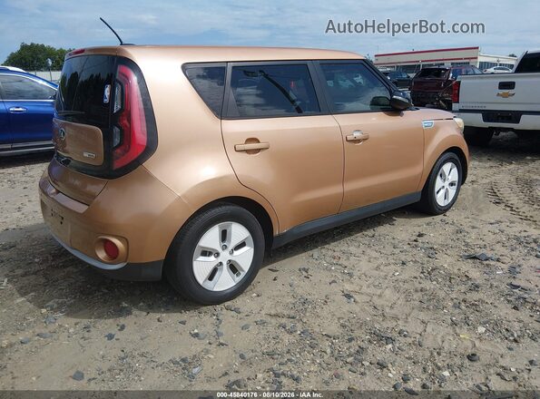 KNDJX3AE2G7005505 2016 KIA SOUL EV Brown Tył prawy