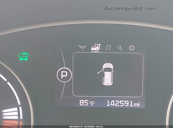 KNDJX3AE2G7005505 2016 KIA SOUL EV Brown Widok zestawu wskaźników