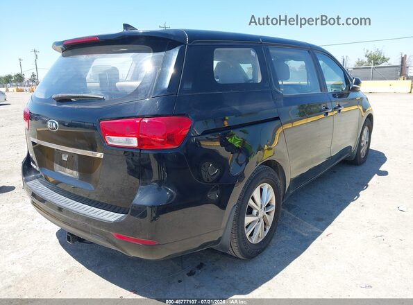 KNDMA5C10G6186677 2016 KIA SEDONA Black Rear right