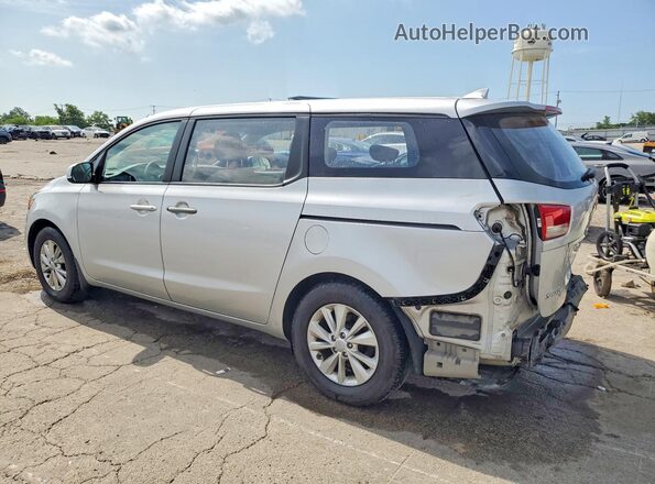 KNDMA5C14J6380202 2018 KIA SEDONA Silver Задня ліва чверть